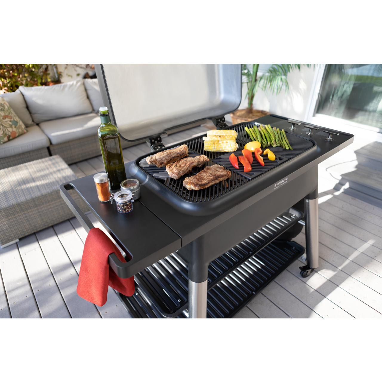 Gasgrill Furnace - Graphit