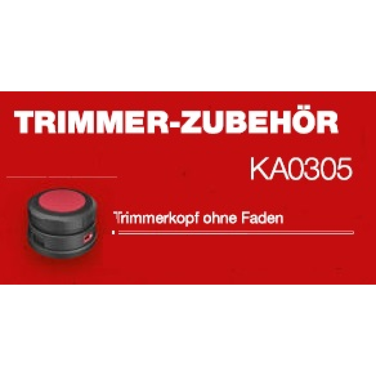 Akku Trimmerkopf ohne Faden KA0305
