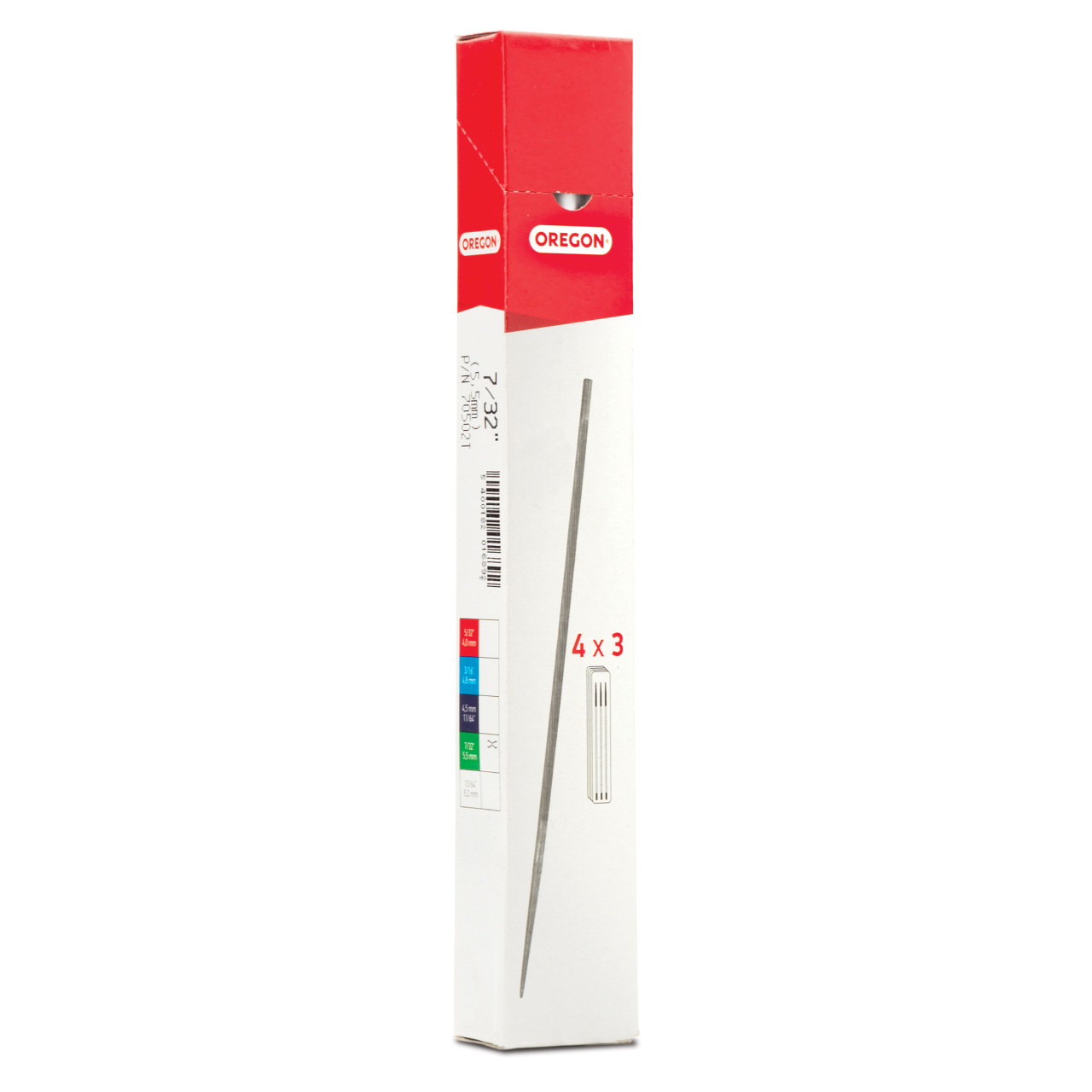 Rundfeilen, 4x3er PACK, 5,5 mm