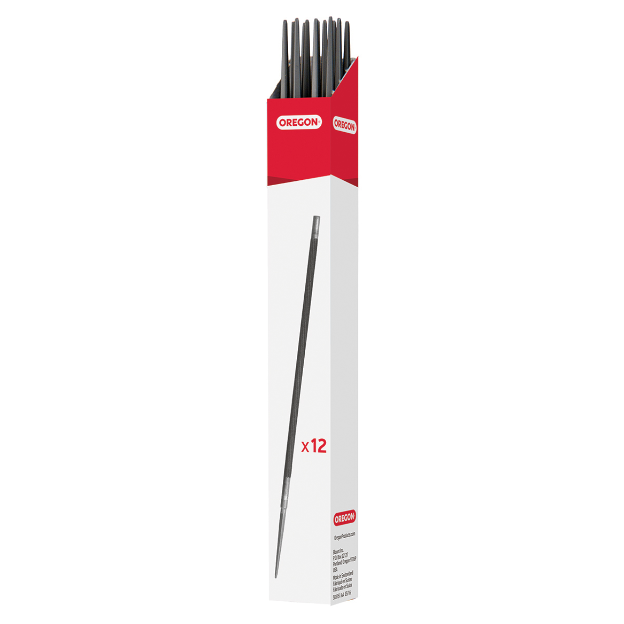 Rundfeilen 4x3er PACK - 4,0 mm