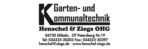 Garten und Kommunaltechnik Henschel und Ziegs OHG